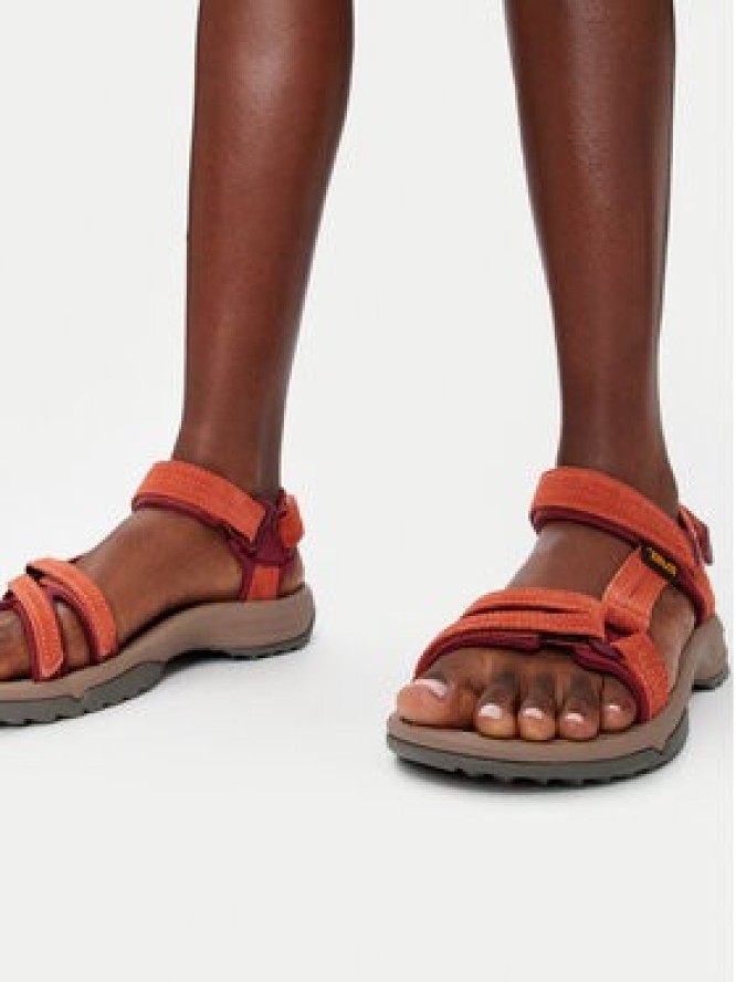 Teva Sandały Terra Fi Lite Suede 1124035 Pomarańczowy