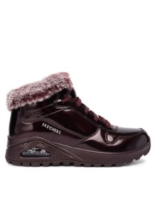 Skechers Trzewiki Uno Rugged 168126/BURG Bordowy