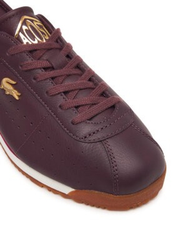 Lacoste Sneakersy Club Low 52SFA0103 Bordowy