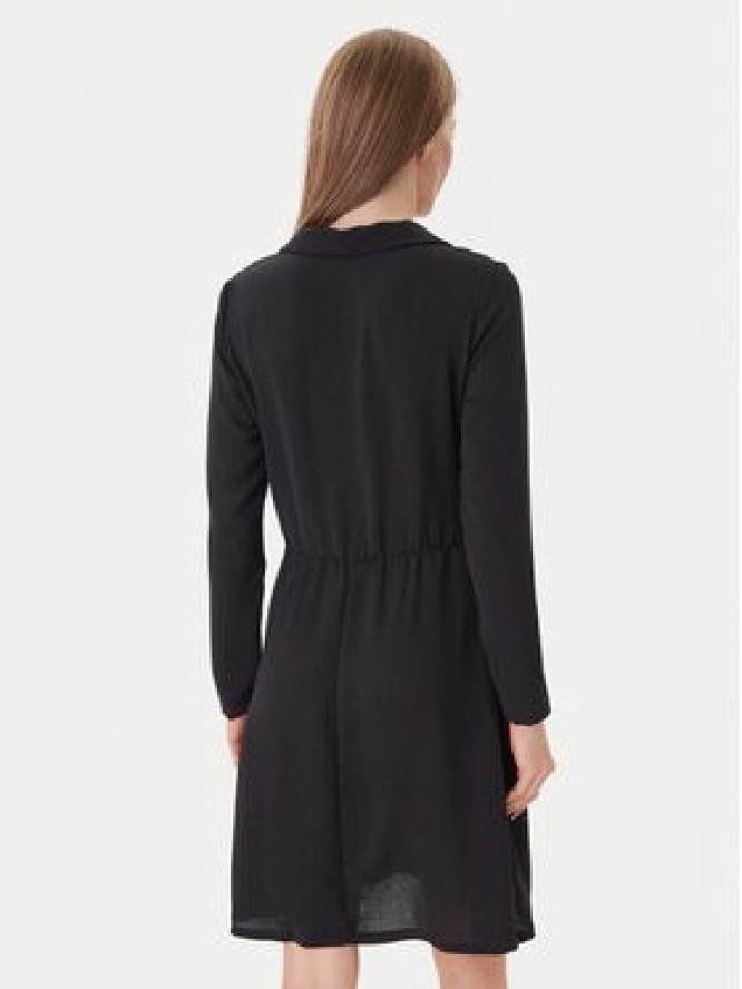 Morgan Sukienka koszulowa 251-RBREST Czarny Regular Fit