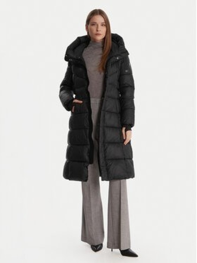 Fracomina Kurtka zimowa FS25WC3001O42301 Czarny Regular Fit