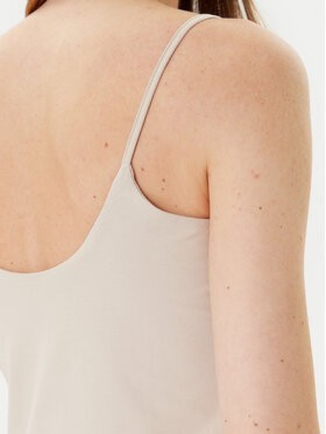 Guess Top V5GP22 J1314 Beżowy Slim Fit