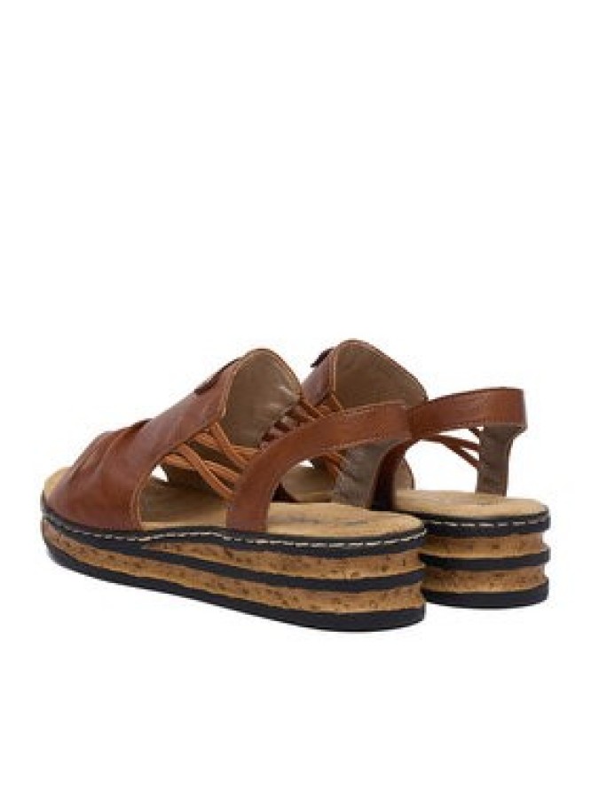 Rieker Sandały CEO-62962-22 Brązowy