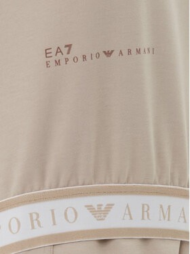EA7 Emporio Armani Bluza 7W000277 AF12501 U6155 Beżowy Regular Fit