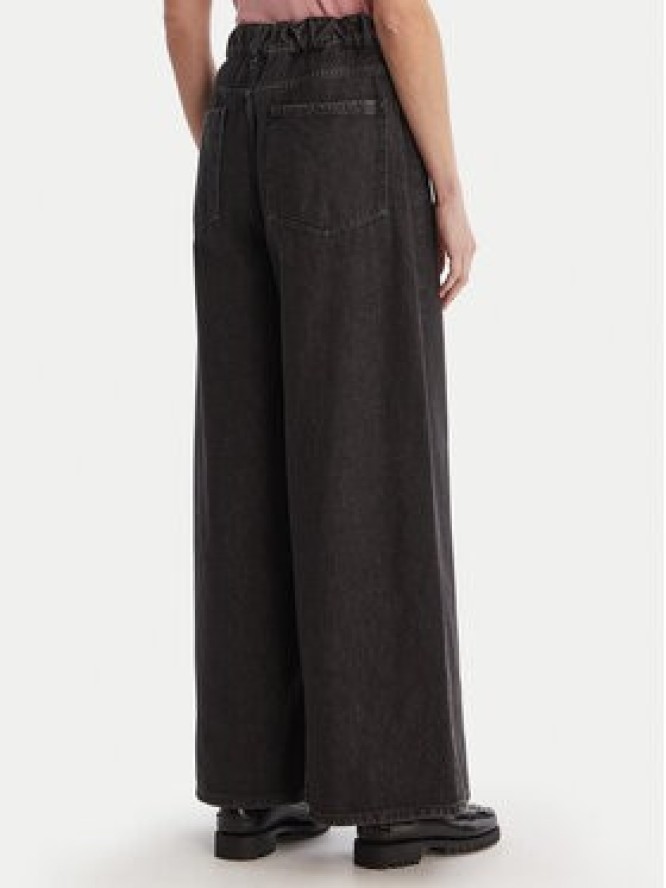 Weekend Max Mara Jeansy Vortice 2615181011 Czarny Wide Leg