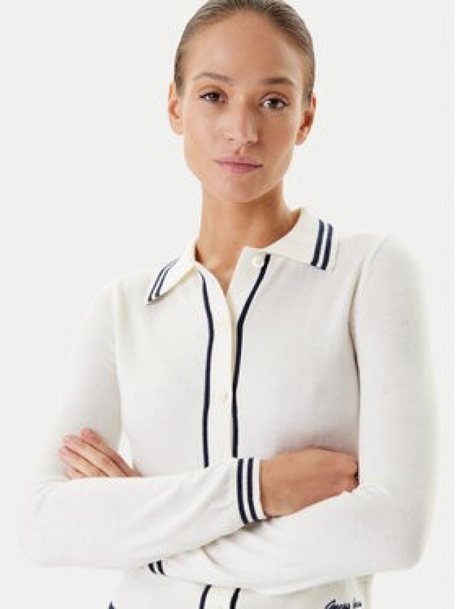 Guess Jeans Kardigan W5YR32 Z3HO2 Écru Regular Fit