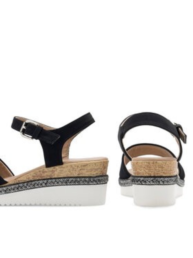 Clara Barson Espadryle WS2189-15 Czarny