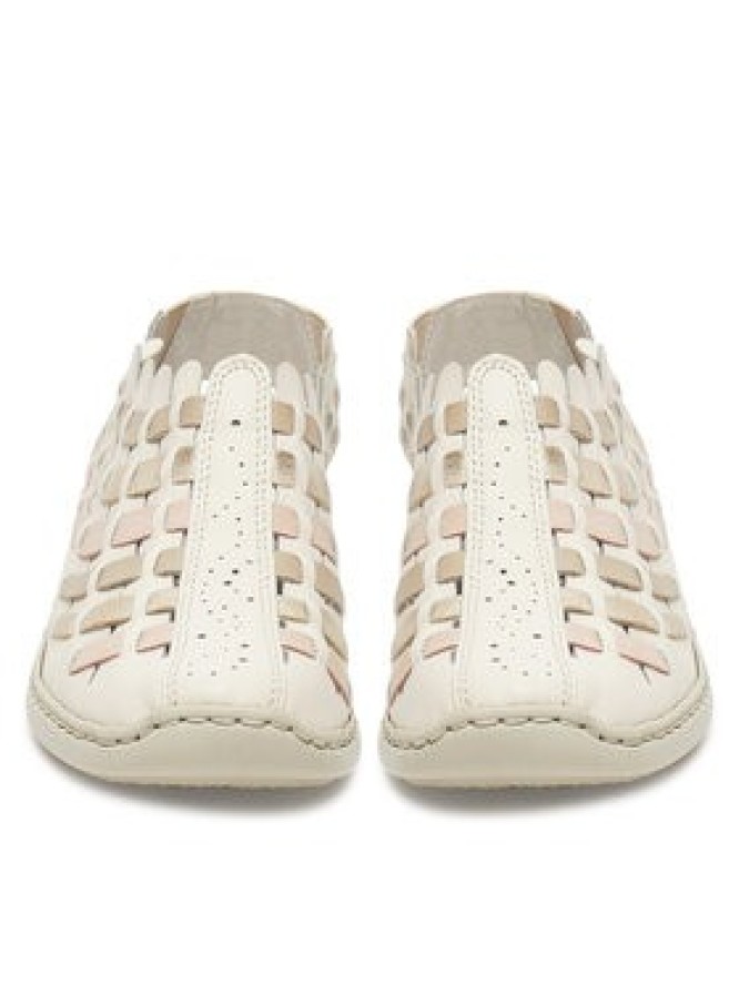 Rieker Sandały 413V8-60 Beżowy