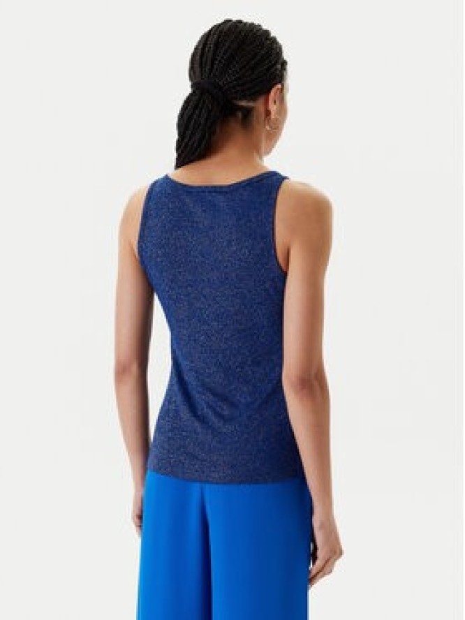 Morgan Top 251-DIDONI Granatowy Slim Fit