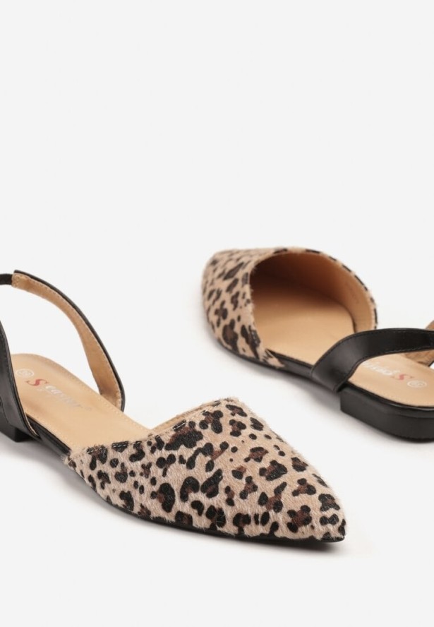 Panterkowe Sandały na Wsuwanie Wenorea