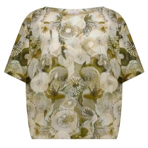 Top Deha Allover Cotton Muslin Top Damskie