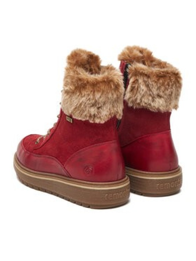 Remonte Trzewiki CEO-D0U78-35 Czerwony