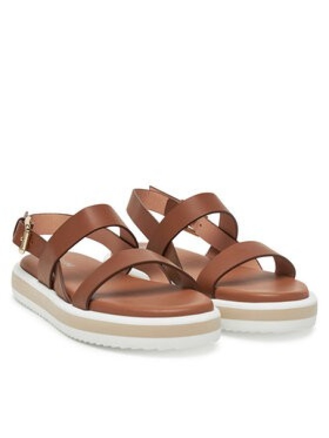 Pollini Sandały SA16483G0MTC0230 Brązowy