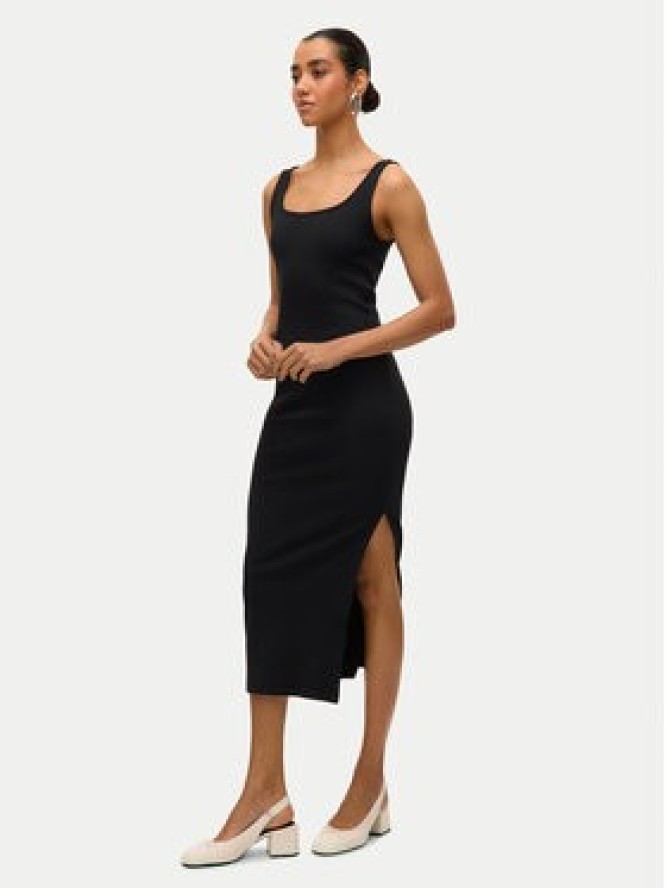 Vero Moda Sukienka codzienna Chloe 10325601 Czarny Slim Fit