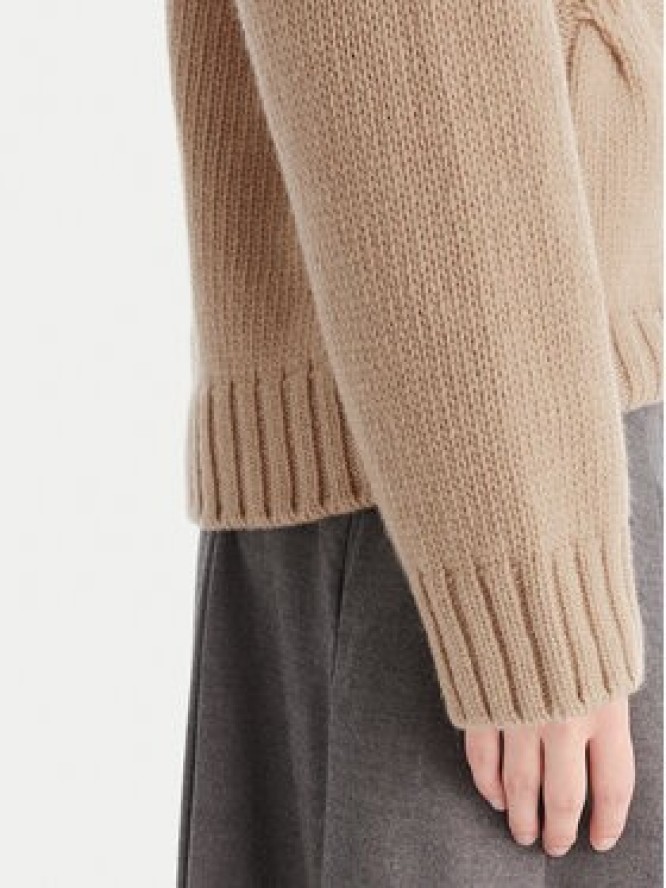 Luisa Spagnoli Golf Cerema 100250 Beżowy Regular Fit