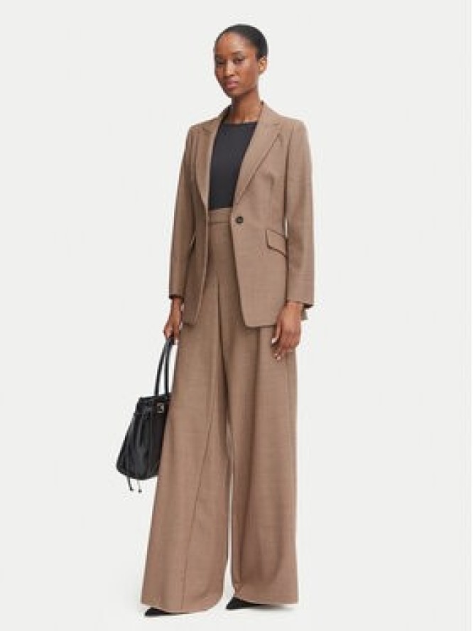 Marella Marynarka Gambero 2623046112 Brązowy jasny Regular Fit