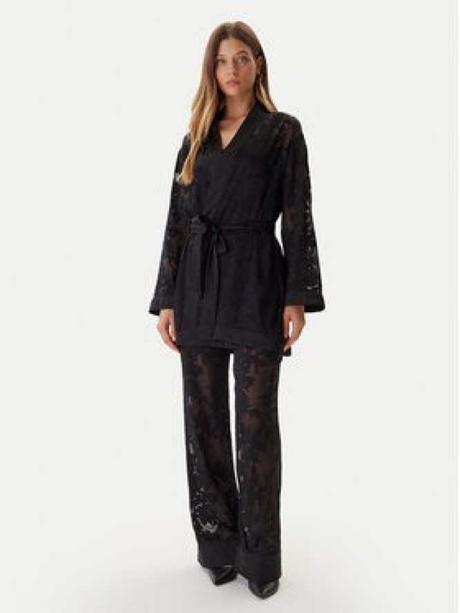 Guess Spodnie materiałowe O5BB00 W4700 Czarny Regular Fit