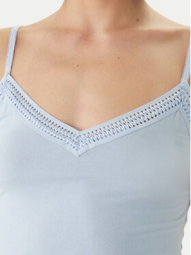 Morgan Top 192-BARBA.N Błękitny Slim Fit