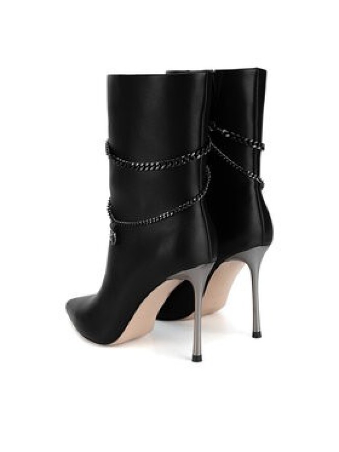 Eva Minge Botki HESSA-TO926-201 Czarny