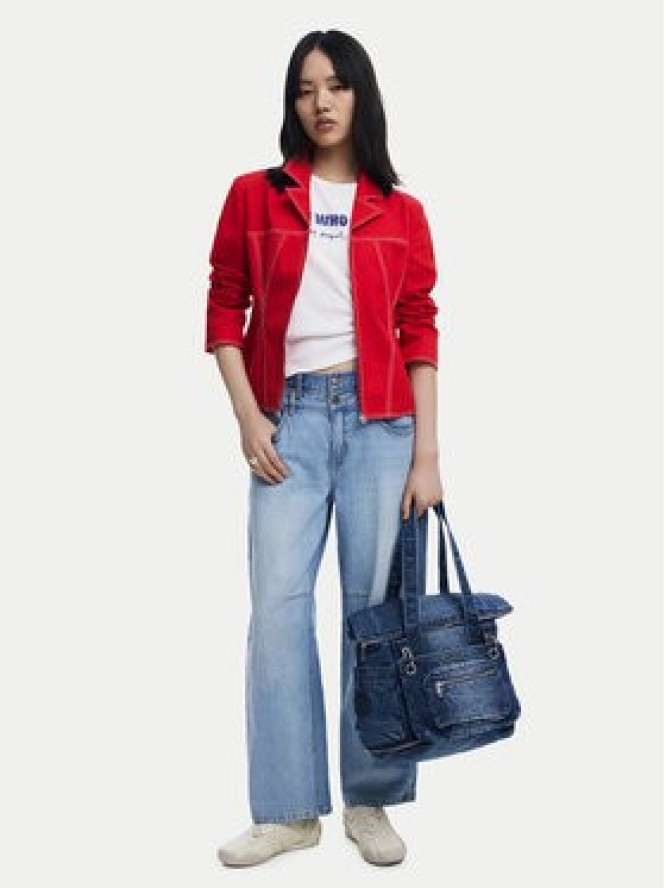 Desigual Plecak 25SAKD02 Granatowy