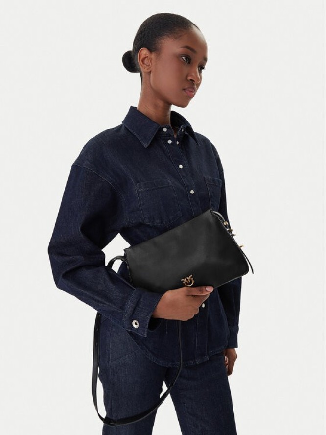 PINKO Torebka Triplet Mini AI 25-26 PLTT 05883 A0QO Czarny