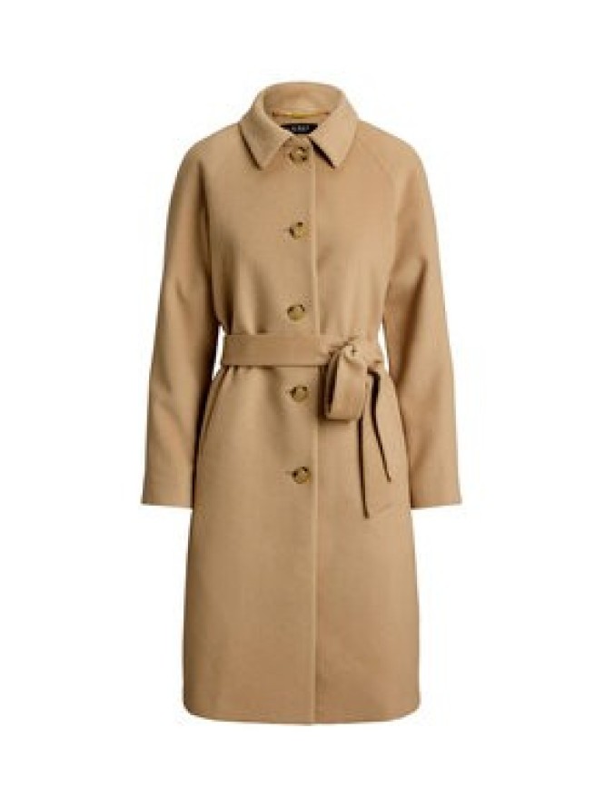 LAUREN RALPH LAUREN Płaszcz wełniany 297P04140002 Beżowy Regular Fit