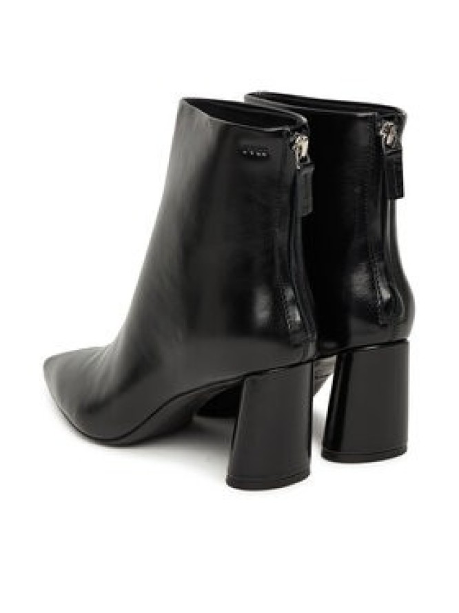 BOSS Botki Gracey 50552784 Czarny