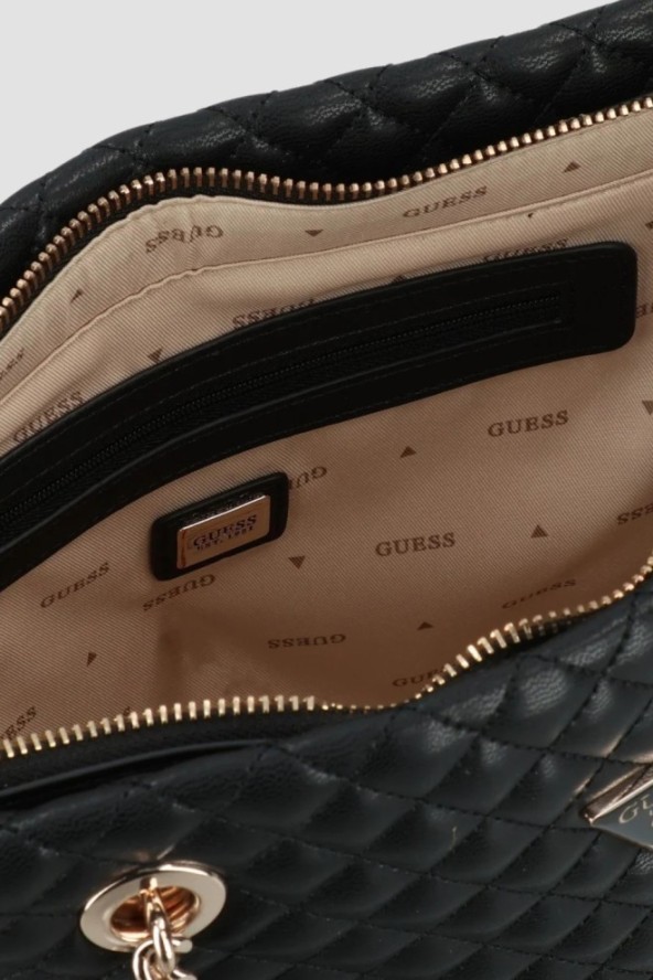 GUESS Czarna damska torebka Everlee Tote