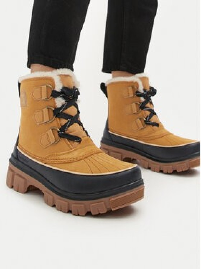 Sorel Śniegowce Torino V Wp Outdry 2106701373 Brązowy