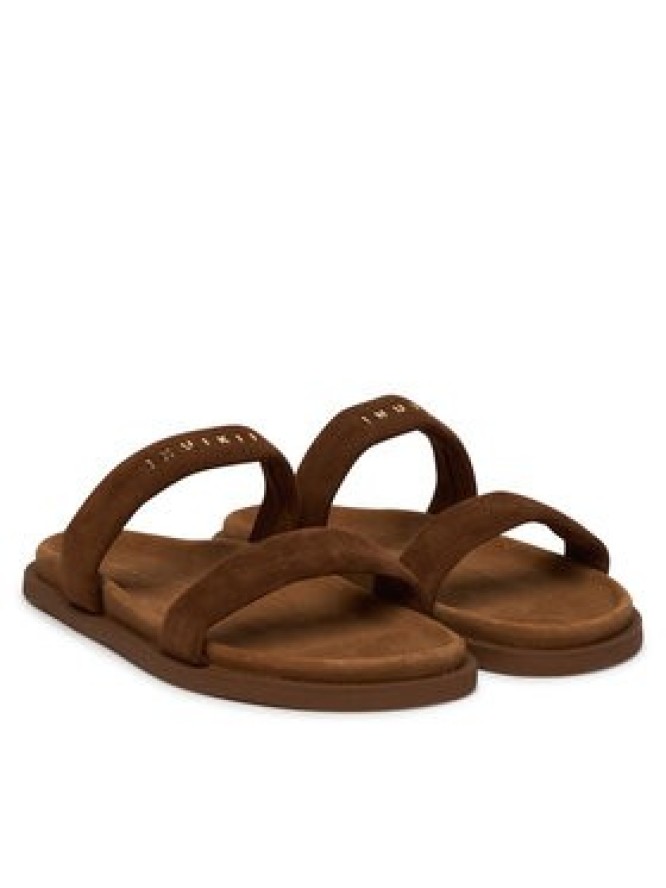 Inuikii Klapki Slaps 1004.003.0671 Brązowy ciemny