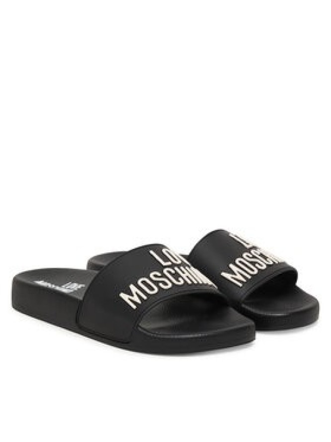 LOVE MOSCHINO Klapki JA28052G0OI14000 Czarny