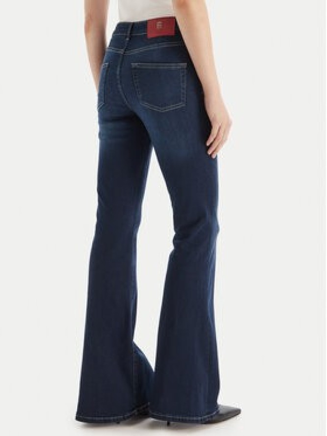 Fracomina Jeansy FP25WVA012D46093 Granatowy Bootcut Fit