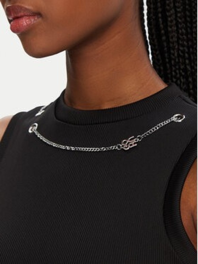 HUGO Sukienka codzienna Naloita 50530443 Czarny Slim Fit