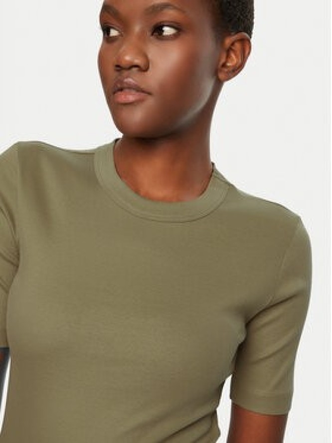 IVY OAK T-Shirt Kristin IO1100X2351 Khaki Slim Fit