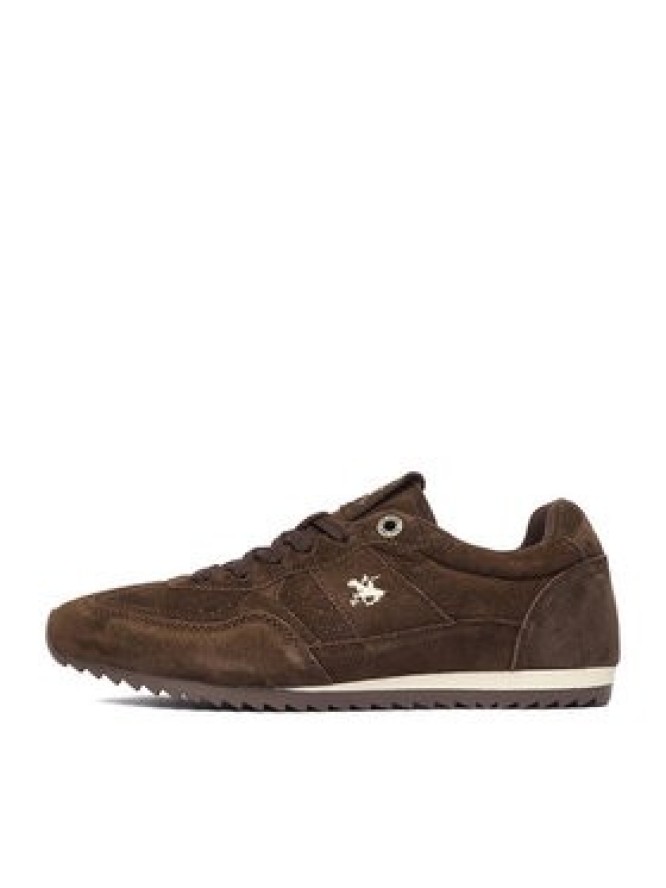 Beverly Hills Polo Club Sneakersy EO-WP40-FC-250104YX Brązowy