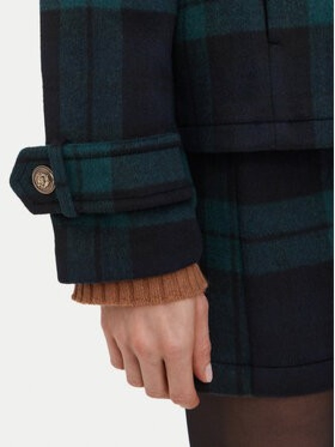 Liu Jo Płaszcz wełniany WF6352 T719A Granatowy Relaxed Fit