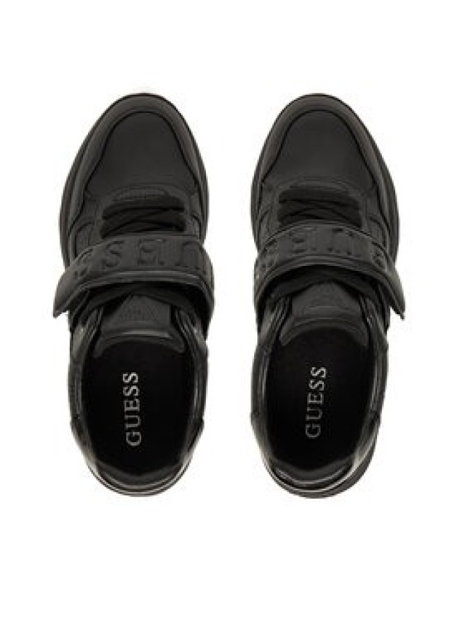 Guess Sneakersy FLFHNN ELE12 Czarny