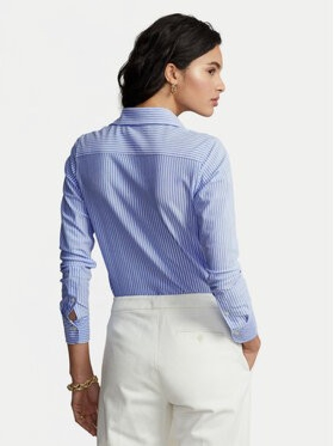 Polo Ralph Lauren Koszula Oxford 211664416 Błękitny Slim Fit
