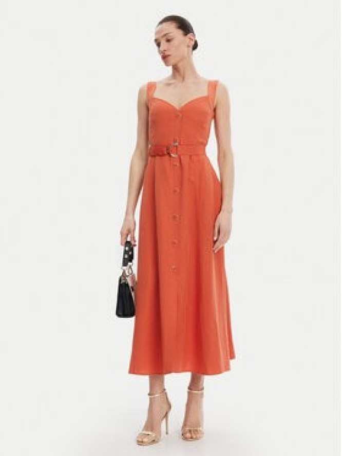 Liu Jo Sukienka letnia WA5312 T4818 Pomarańczowy Regular Fit