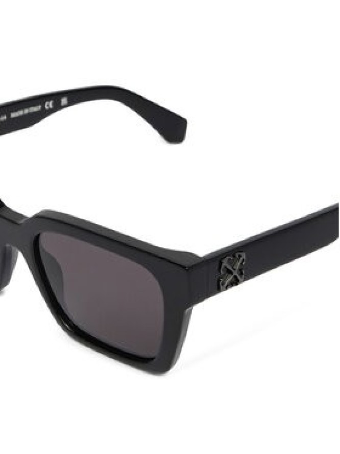 Off-White Okulary przeciwsłoneczne OERI111 Czarny
