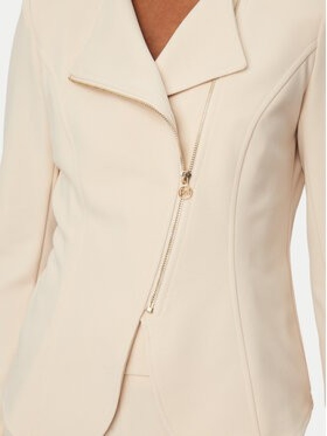 Rinascimento Marynarka CFC0127901003 Beżowy Slim Fit