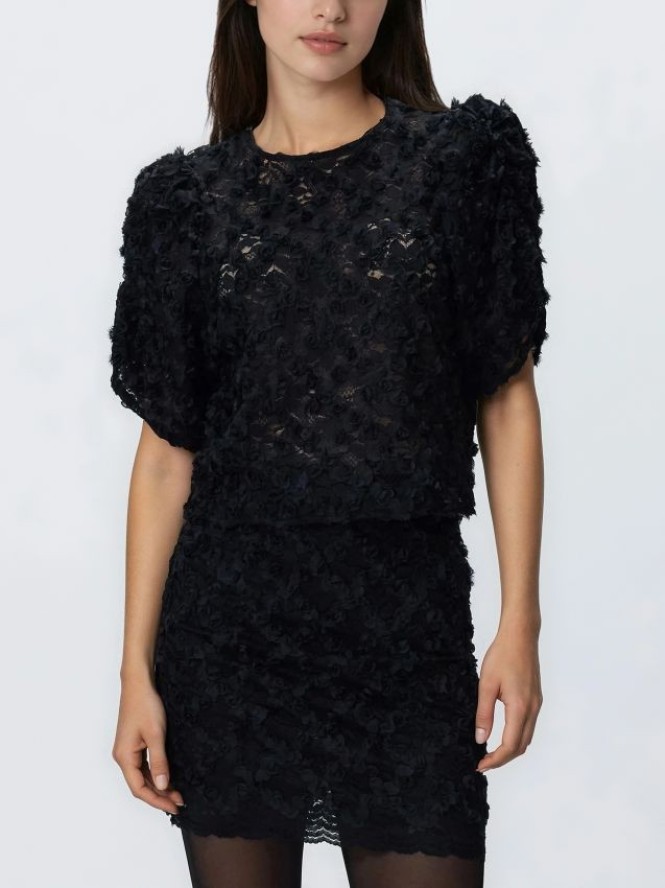 Spódnica mini - czarny