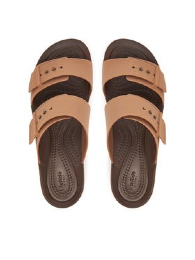 Crocs Klapki Brooklyn Cork Buckle 211252 Beżowy