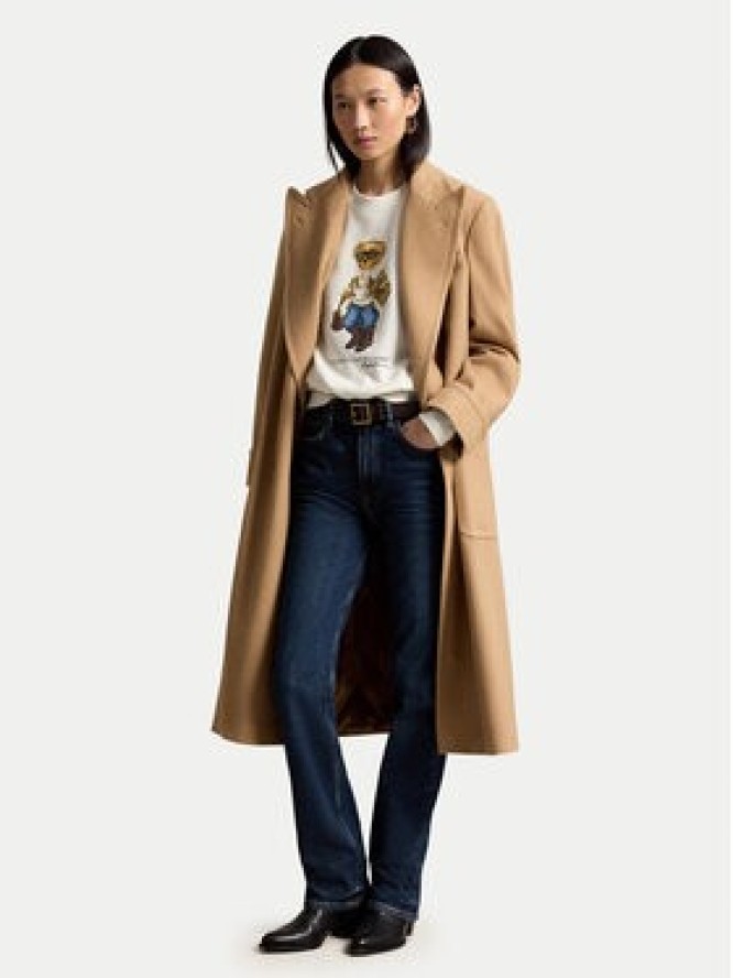 Polo Ralph Lauren Bluza 211B23856001 Kremowy Relaxed Fit