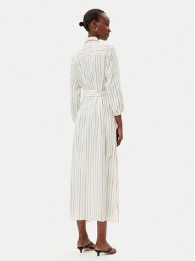 Marella Sukienka koszulowa Denis 2513221111200 Biały Regular Fit