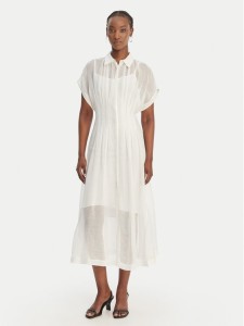 BOSS Sukienka koszulowa Davinata 50559733 Biały Regular Fit