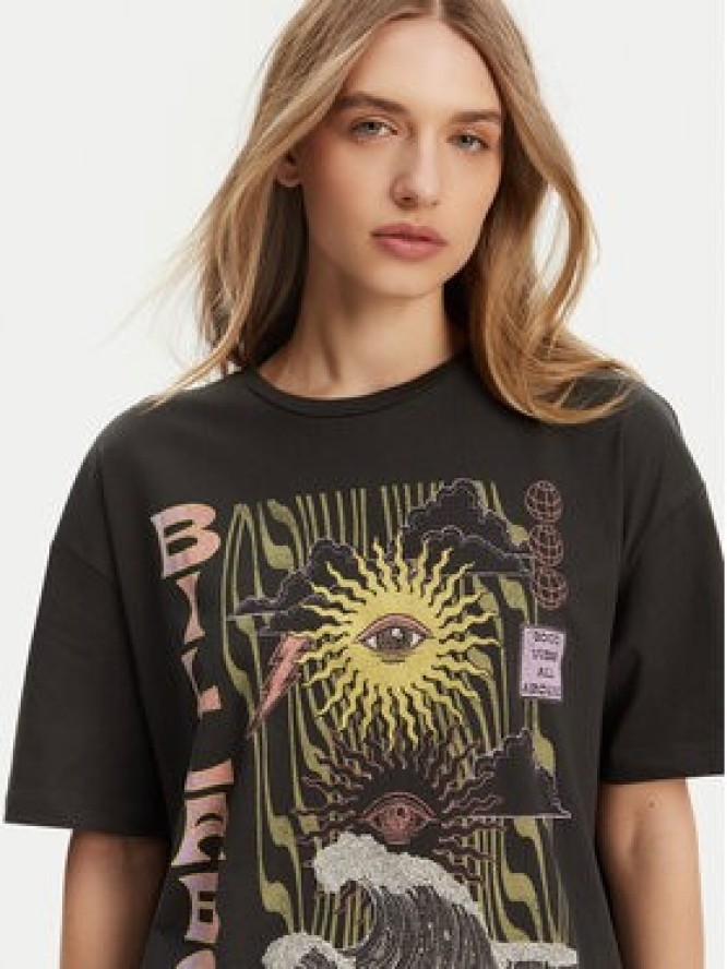 Billabong T-Shirt EBJZT00443-KTA0 Czarny Regular Fit