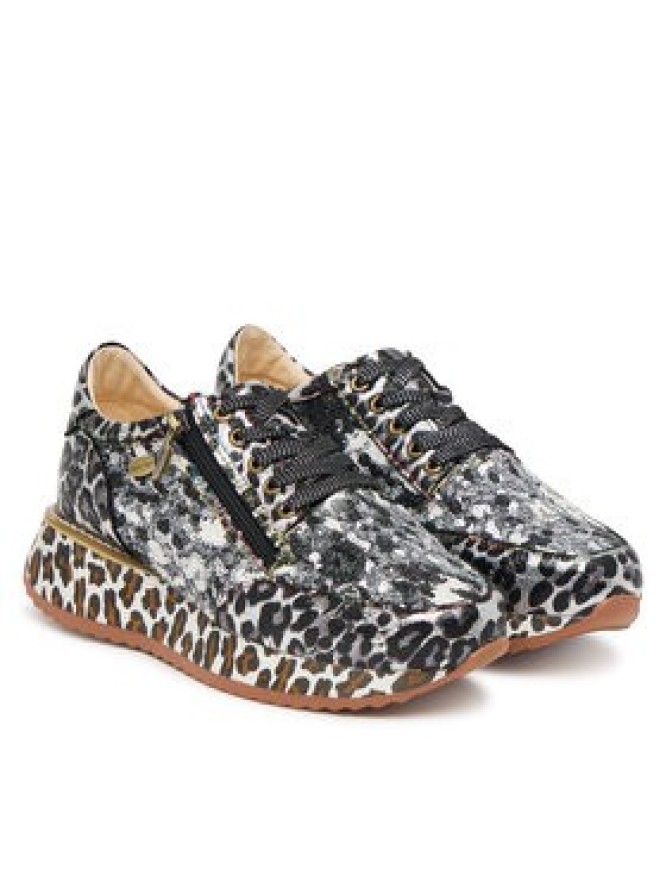 Laura Vita Sneakersy Delphine 6 Czarny
