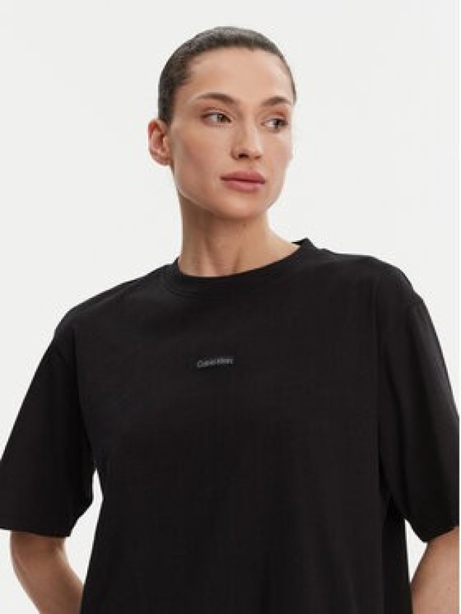 Calvin Klein Jeans Sukienka codzienna J20J225289 Czarny Relaxed Fit