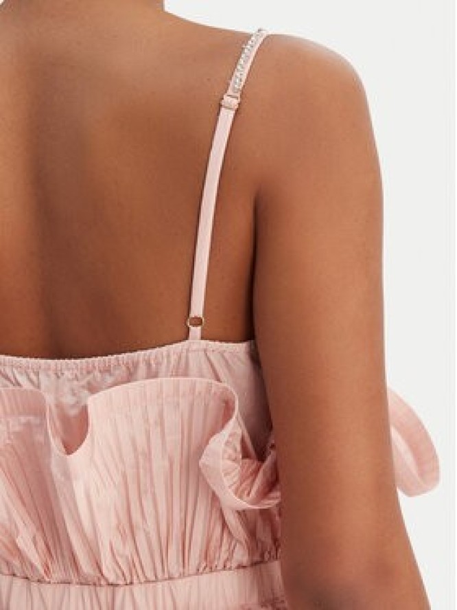 Fracomina Sukienka koktajlowa FQ26SD1007W83101 Różowy Regular Fit